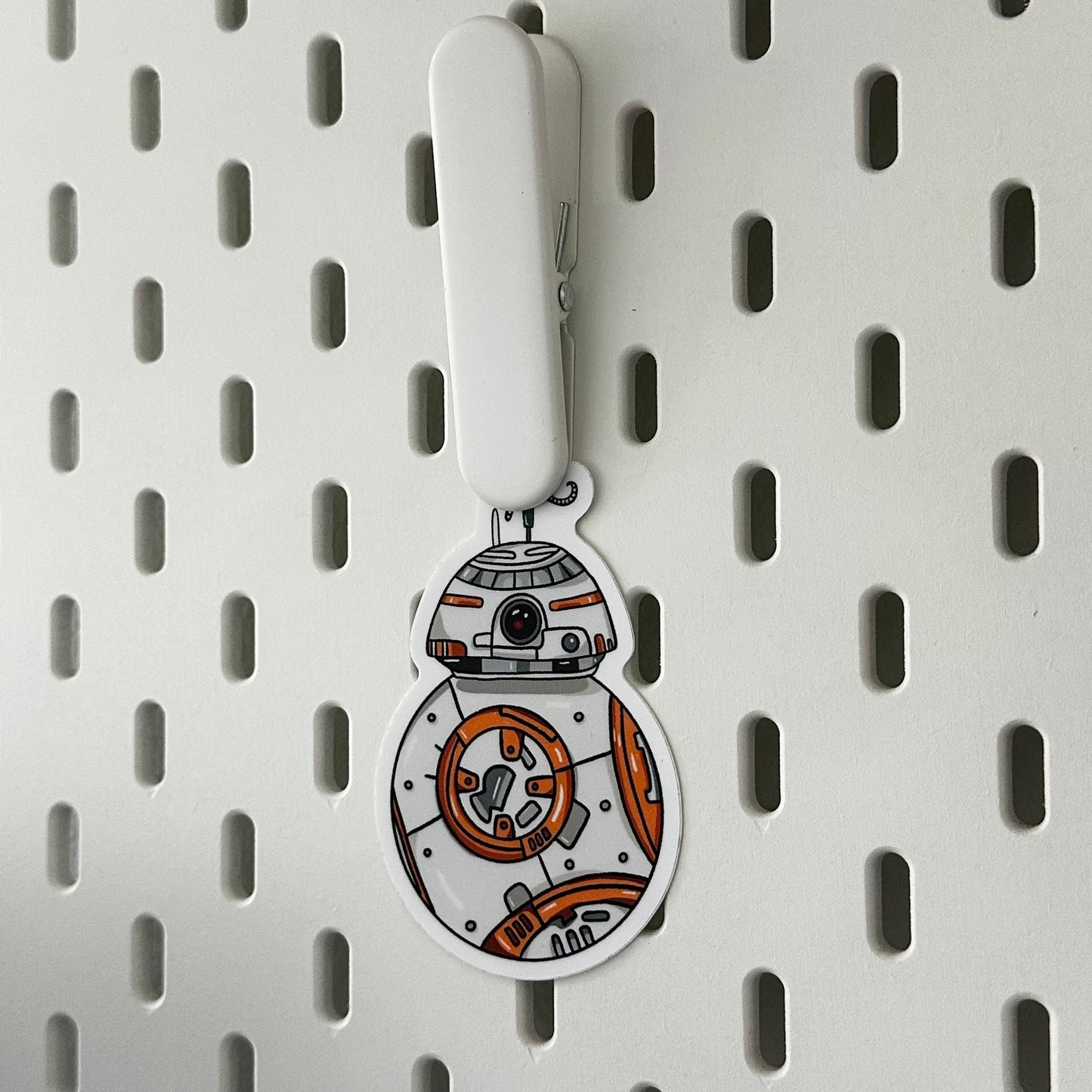 Robot Eating Skewer Sticker