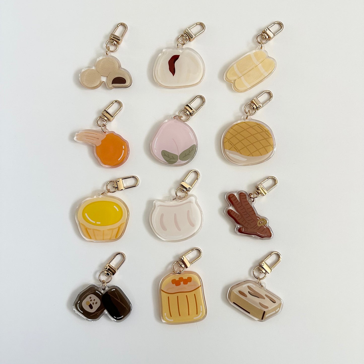 Dim Sum Mystery Keychain Bag