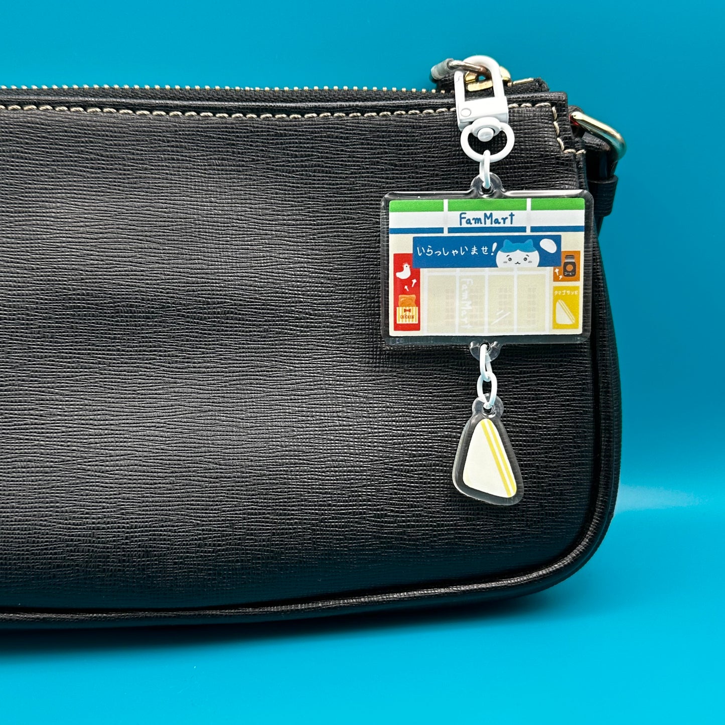 Linked FamMart Tamago Sando Keychain