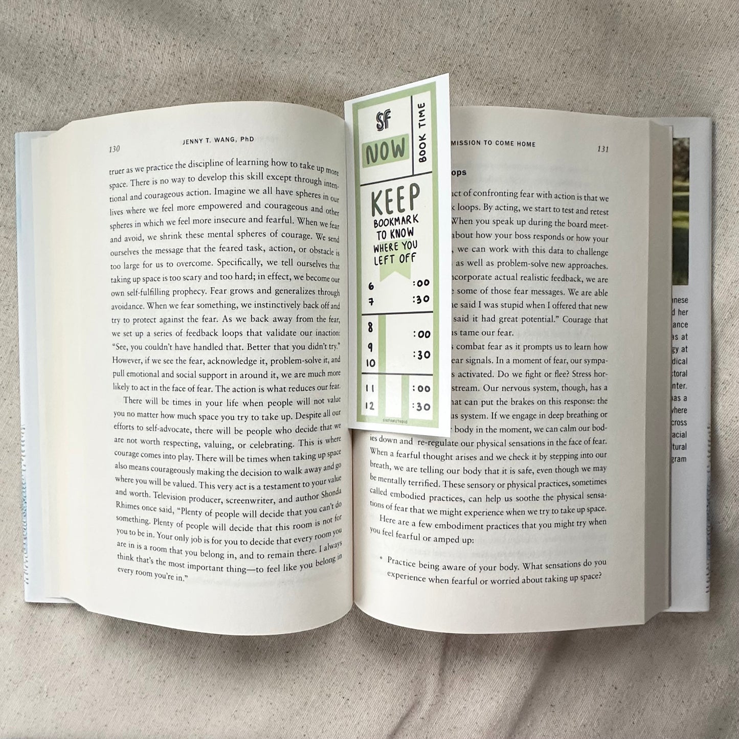 Green San Francisco Public Transit Bookmark
