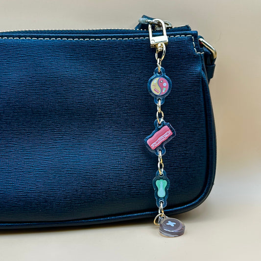 Linked Hot Pot Keychain