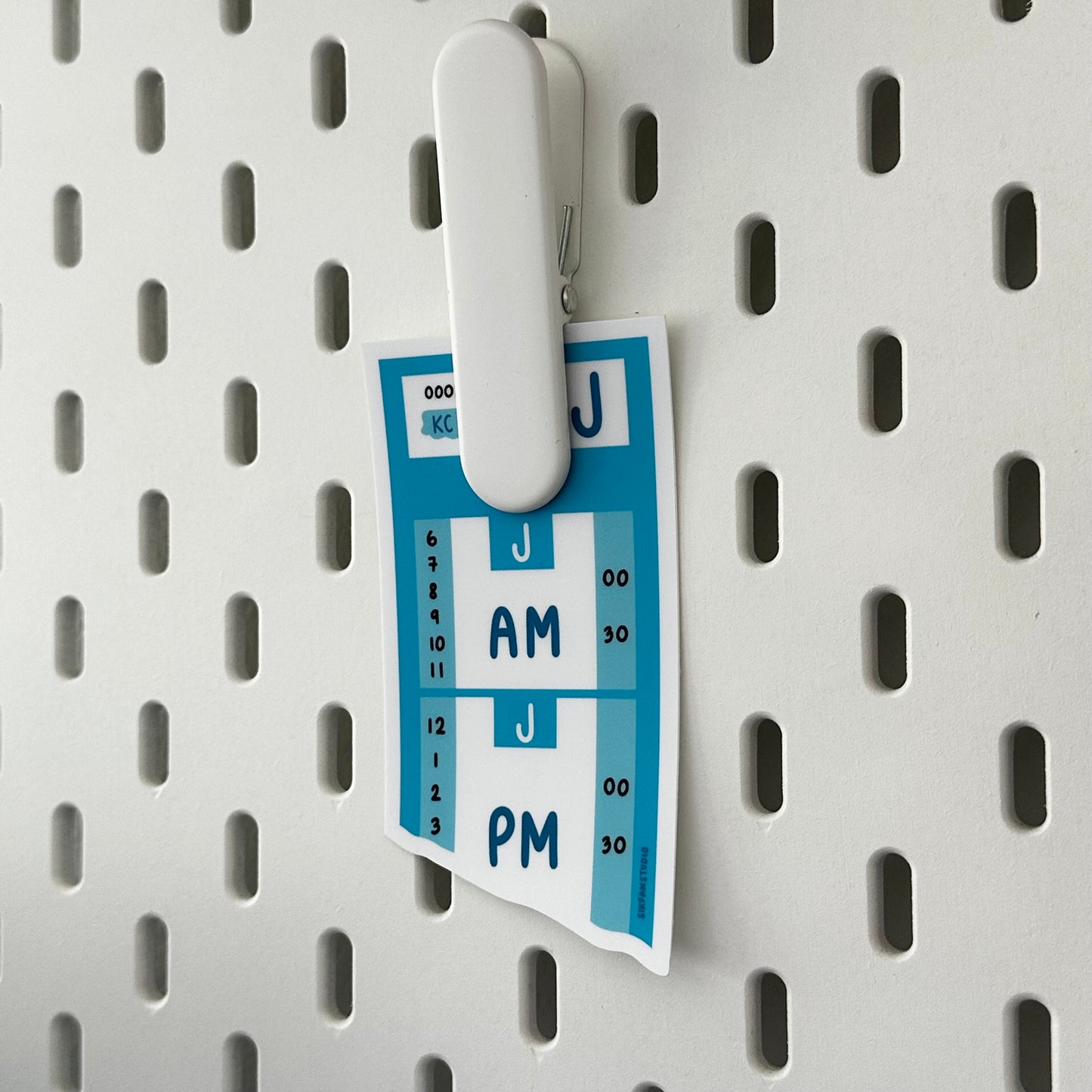 Blue King County Public Transit Sticker