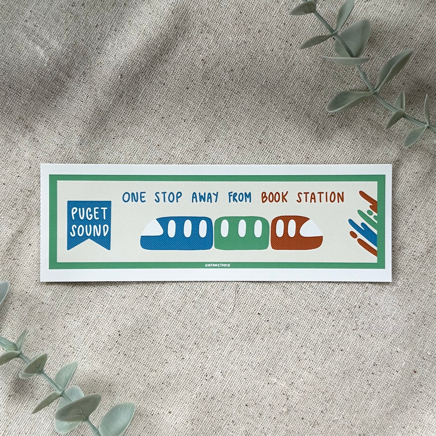 Puget Sound Public Transit Bookmark