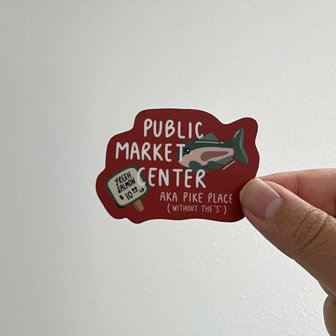 Public Market Center Sticker