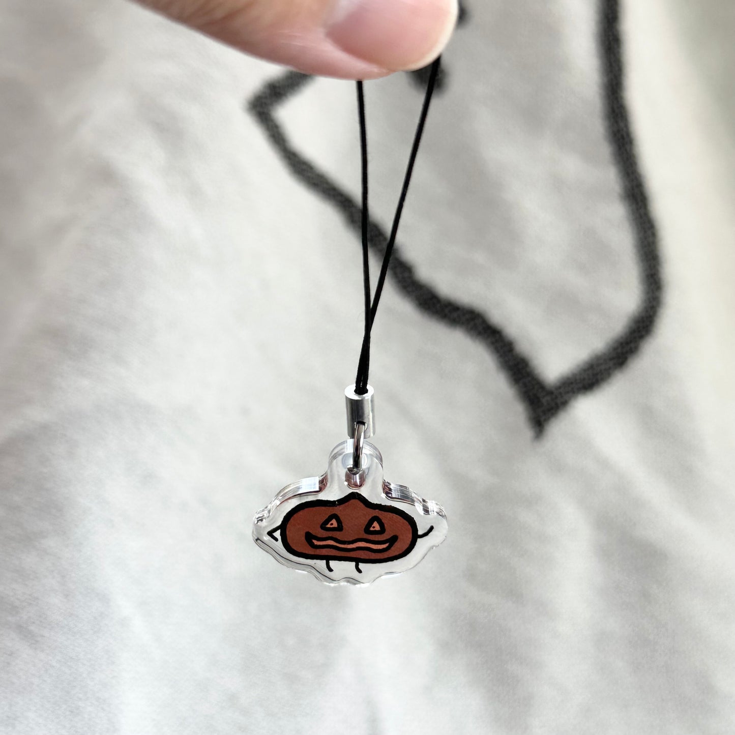 Chocolate Pumpkin Mini Phone Charm