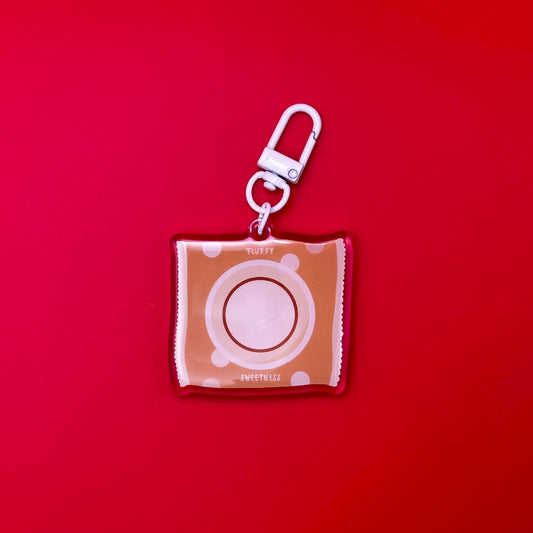 Cake Roll Keychain