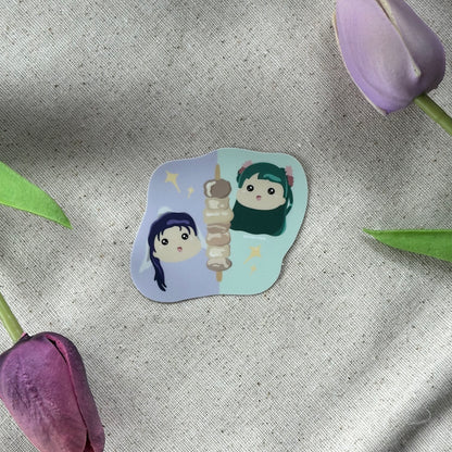 Chicken Skewer Sticker