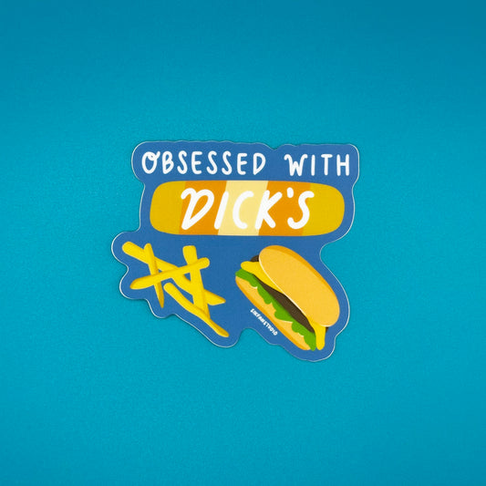 Burger and Fries Sticker