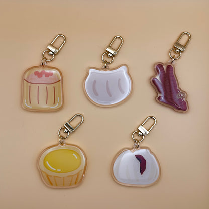 Dim Sum Keychain Mystery Bag