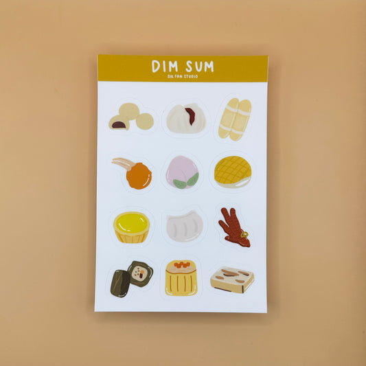 Dim Sum Sticker Sheet