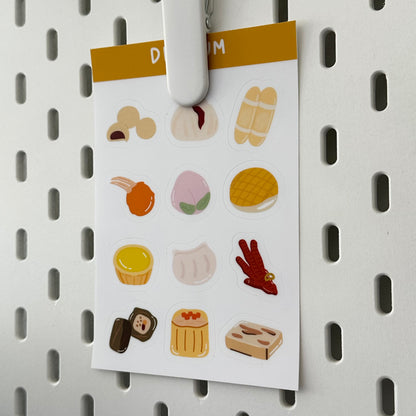 Dim Sum Sticker Sheet