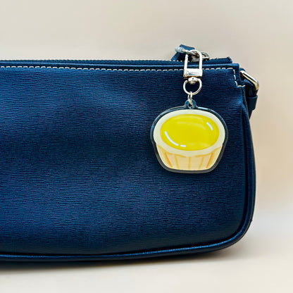 Egg Tart Dim Sum Keychain