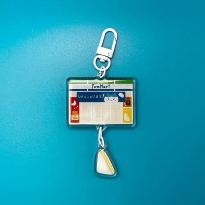 Linked FamMart Tamago Sando Keychain