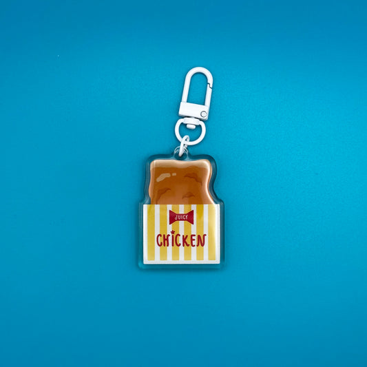 Fried Chicken Keychain