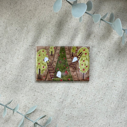 Ghosts Apple Picking Magnet