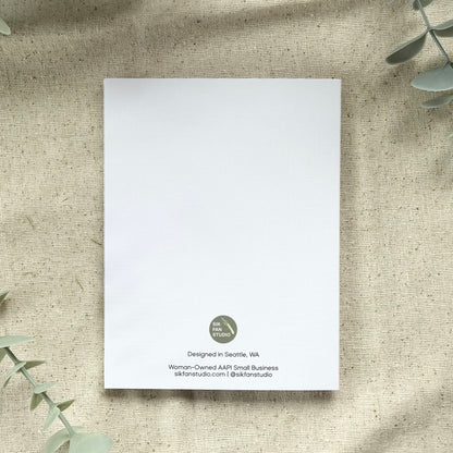 "Sending You a Bowl of Love" Card (White Background)