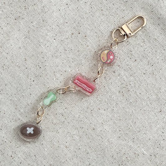 Linked Hot Pot Keychain