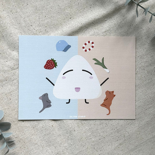 Onigiri Art Print