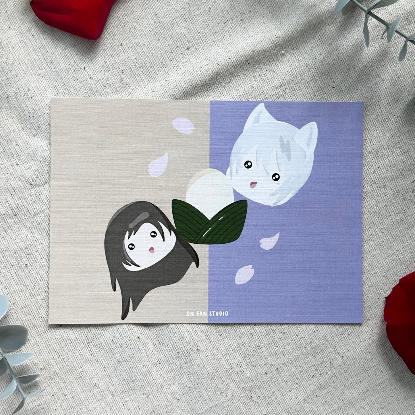Sasa Mochi Art Print