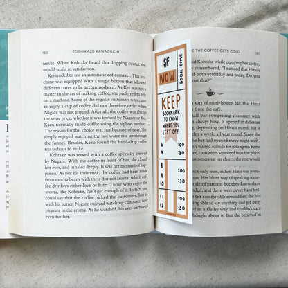 Orange San Francisco Public Transit Bookmark