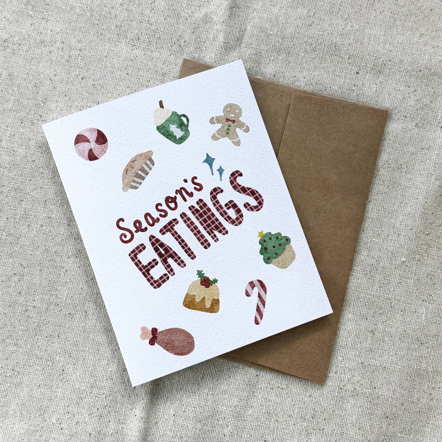 "Season's Eatings" Card