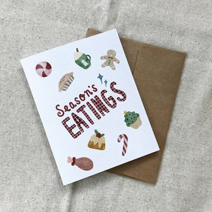 "Season's Eatings" Card