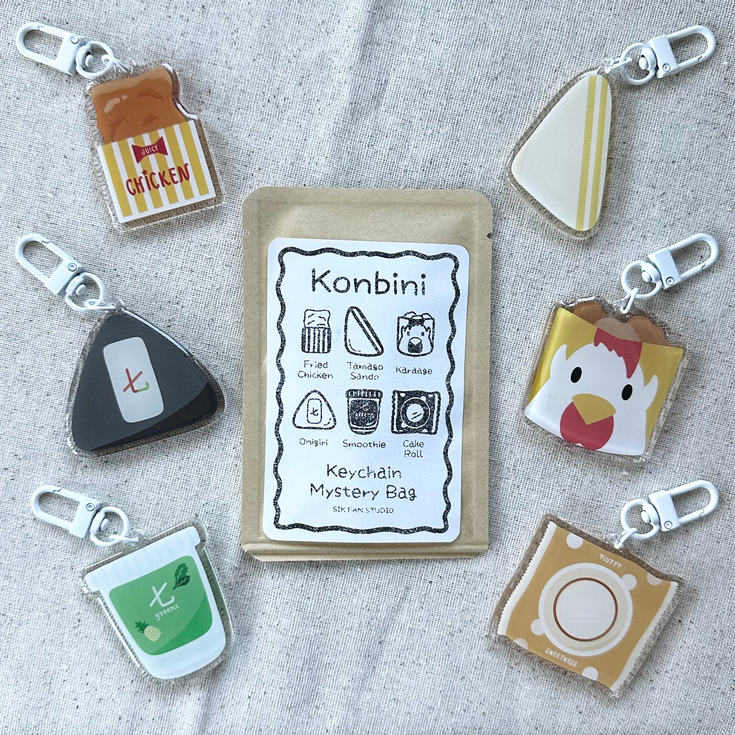 Konbini Keychain Mystery Bag