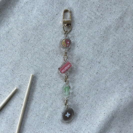 Linked Hot Pot Keychain