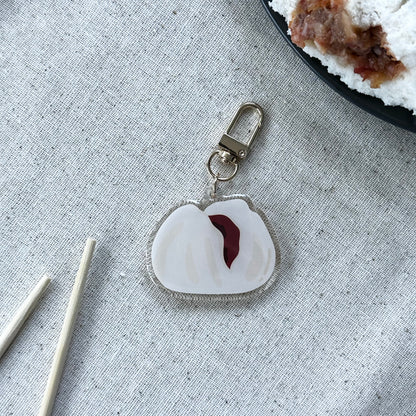 BBQ Pork Bun Dim Sum Keychain