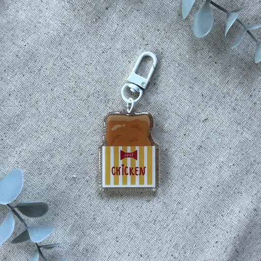 Fried Chicken Keychain