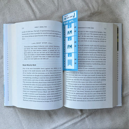 Blue King County Public Transit Bookmark