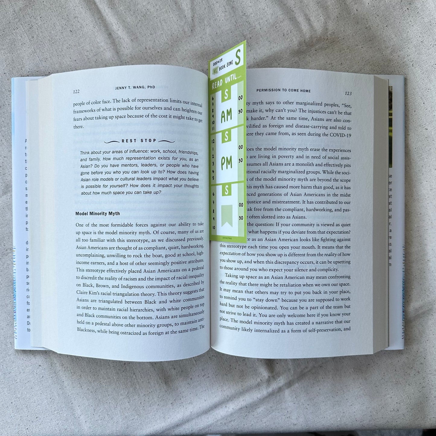 Green King County Public Transit Bookmark