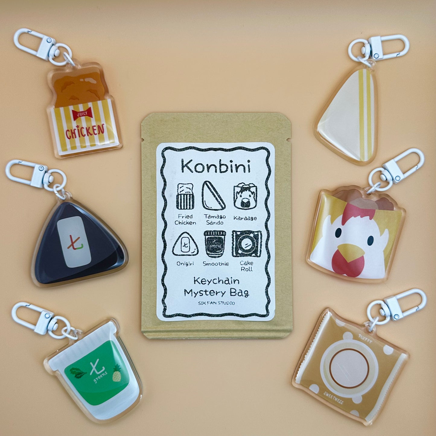 Konbini Keychain Mystery Bag