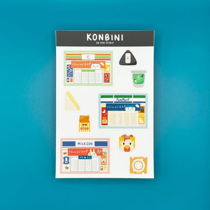 Konbini Sticker Sheet