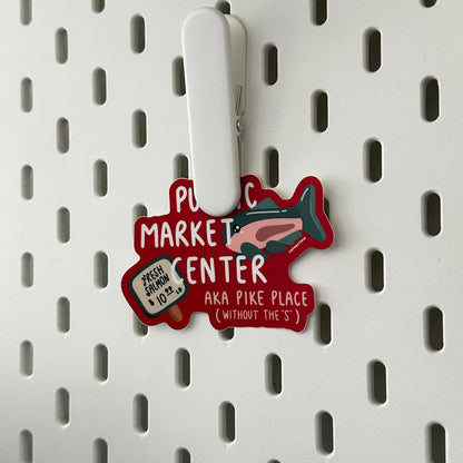 Public Market Center Sticker