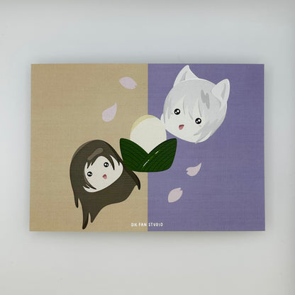 Sasa Mochi Art Print
