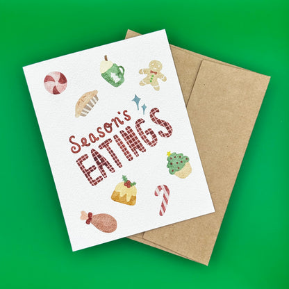 "Season's Eatings" Card
