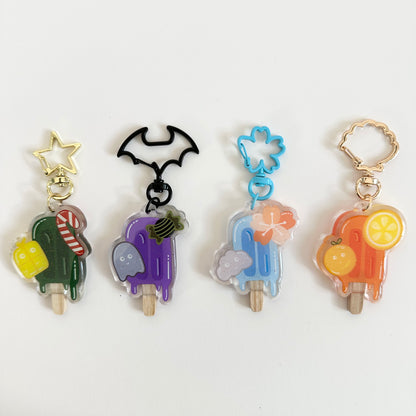 Seasonal Popsicle Mystery Keychain Bag